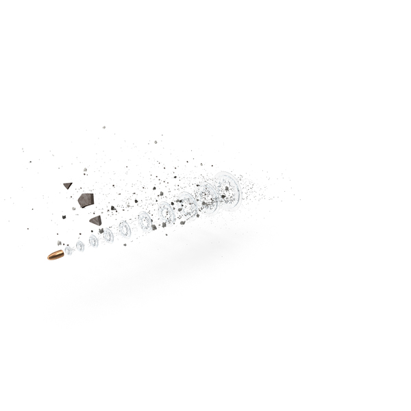 9mm: Bullet with Debris Matrix Effect PNG & PSD Images 9mm: Bullet with Debris Matrix Effect PNG & PSD Images
