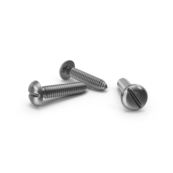 Bolt: Bunch Of Three Round Bolts PNG & PSD Images