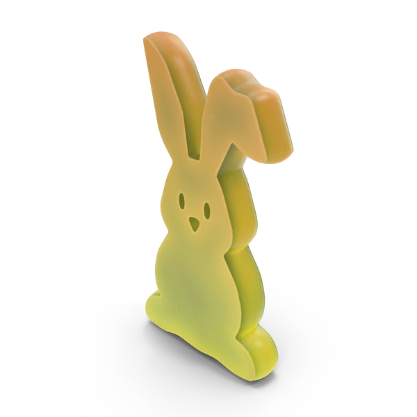 Symbols: Bunny Easter Festival Decorative Symbol Color PNG & PSD Images