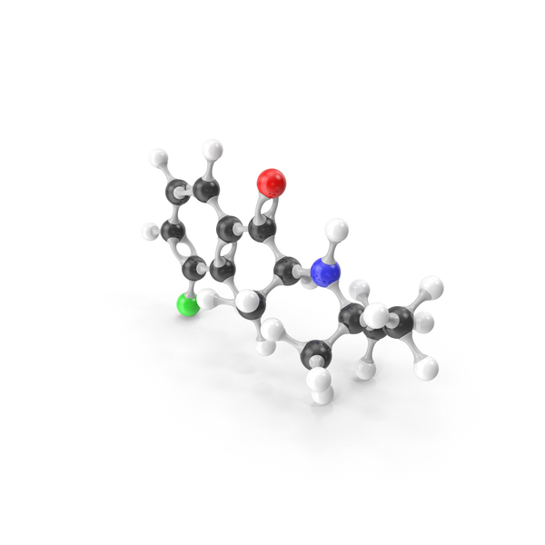 Molecule: Bupropion Molecular Model PNG & PSD Images Molecule: Bupropion Molecular Model PNG & PSD Images