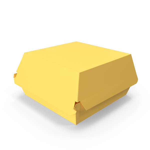 Takeaway Food Container: Burger Box Closed Yellow PNG & PSD Images Takeaway Food Container: Burger Box Closed Yellow PNG & PSD Images
