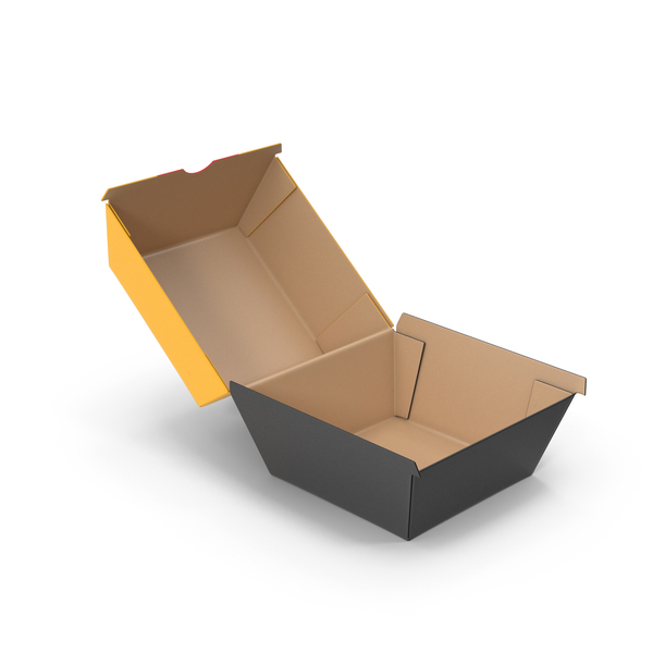 Food Container: Burger Box Opened PNG & PSD Images Food Container: Burger Box Opened PNG & PSD Images