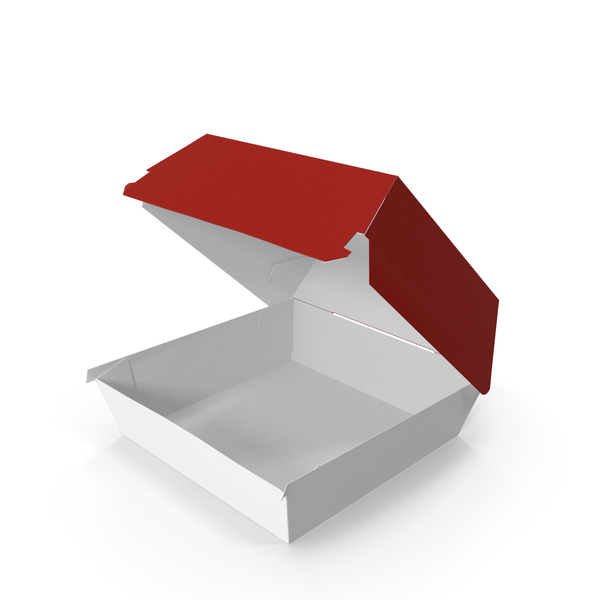 Takeaway Food Container: Burger Box Opened Red White PNG & PSD Images Takeaway Food Container: Burger Box Opened Red White PNG & PSD Images