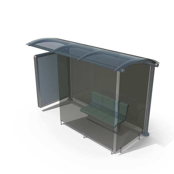 Stop Enclosure: Bus Station PNG & PSD Images Stop Enclosure: Bus Station PNG & PSD Images