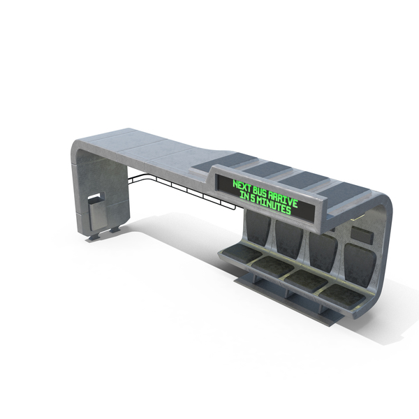 Enclosure: Bus Stop PNG & PSD Images