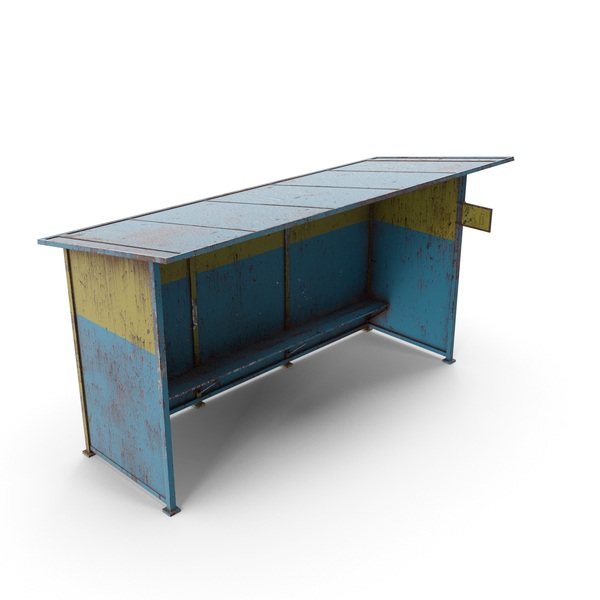 Enclosure: Bus Stop PNG & PSD Images