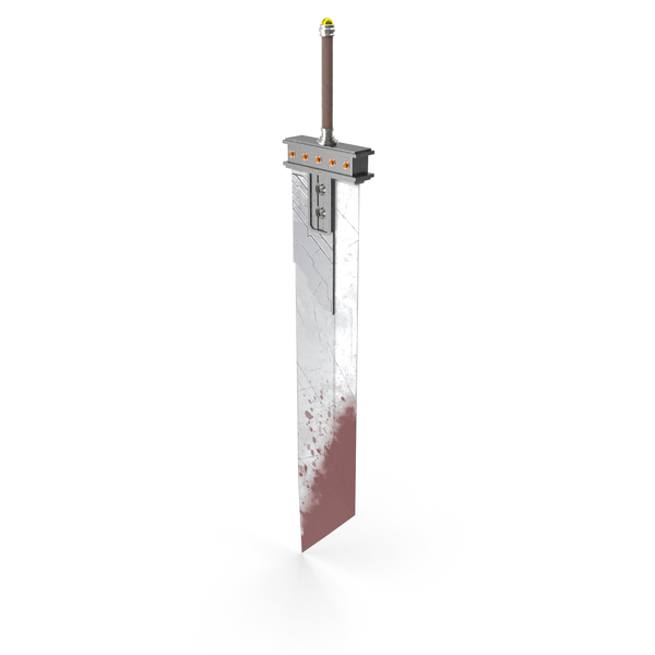 Buster Sword Blooded PNG & PSD Images Buster Sword Blooded PNG & PSD Images