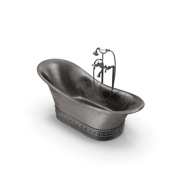Bath: Buthtub with Standing Mixer Faucet PNG & PSD Images Bath: Buthtub with Standing Mixer Faucet PNG & PSD Images