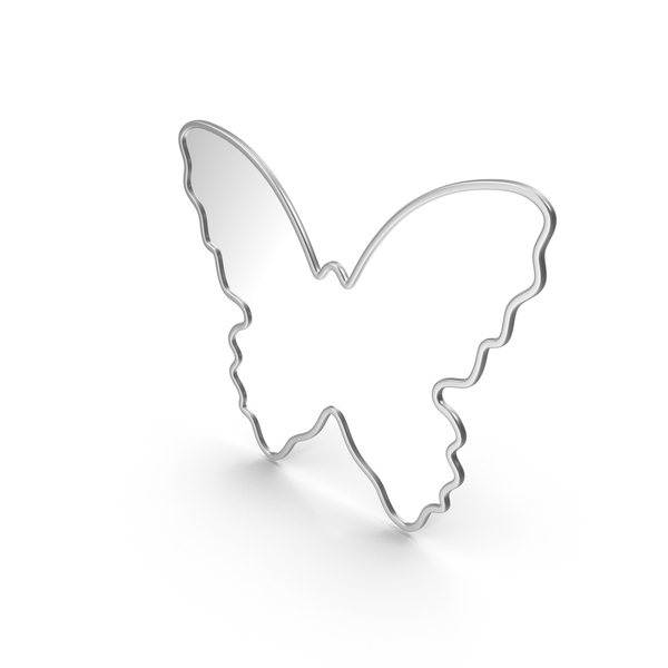 Wall: Butterfly Mirror PNG & PSD Images