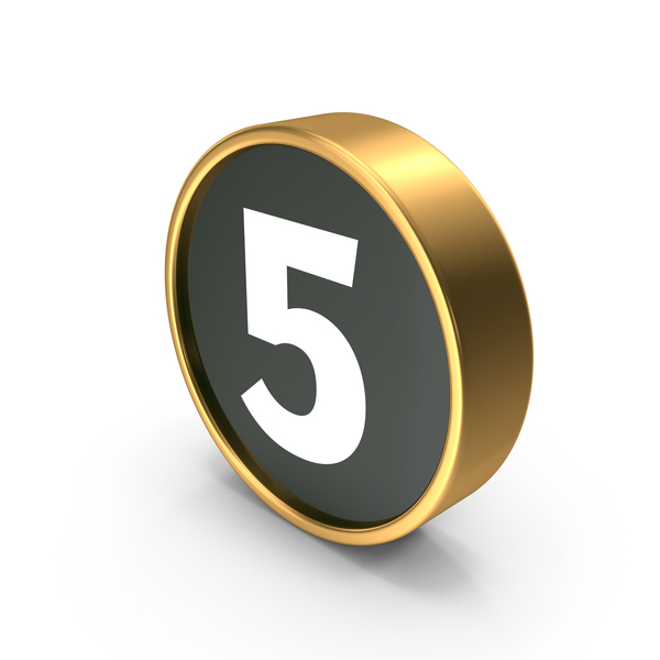 Number: Button 5 PNG & PSD Images Number: Button 5 PNG & PSD Images
