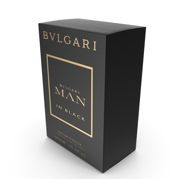 Bottle: Bvlgari Man In Black Cologne Perfume Eau De Parfum Spray for Men PNG & PSD Images