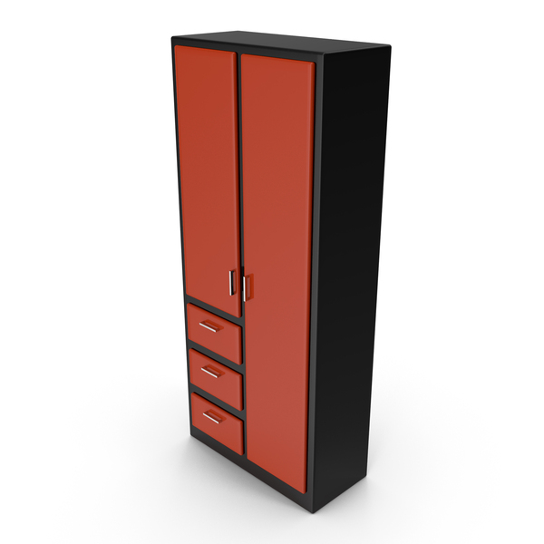 Cabinet Red PNG & PSD Images