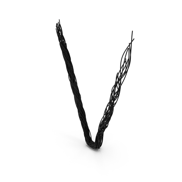Language: Cable Letter V PNG & PSD Images Language: Cable Letter V PNG & PSD Images