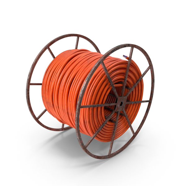 Reel: Cable Spool Dirty PNG & PSD Images