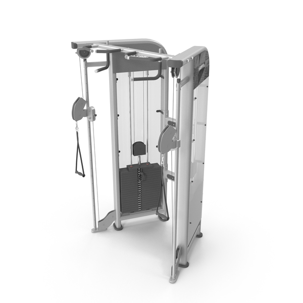 Weightlifting: Cable Training Machine PNG & PSD Images