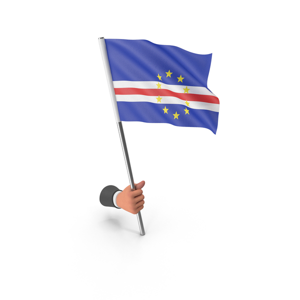 Cabo Verde Hand Hold Flag PNG & PSD Images Cabo Verde Hand Hold Flag PNG & PSD Images
