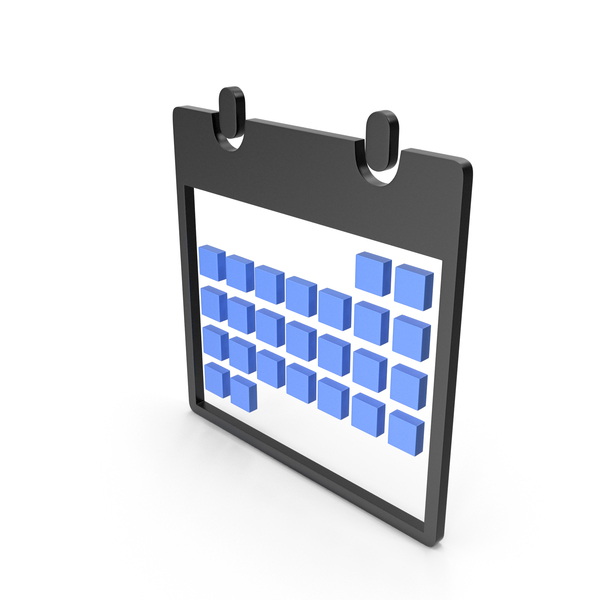 Calendar Black and Blue Symbol PNG & PSD Images Calendar Black and Blue Symbol PNG & PSD Images
