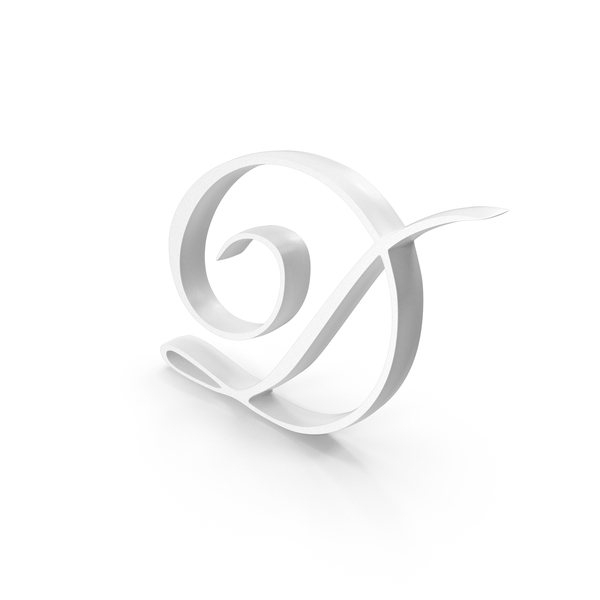 Roman: Calligraphy Monogram Alphabet D White PNG & PSD Images Roman: Calligraphy Monogram Alphabet D White PNG & PSD Images