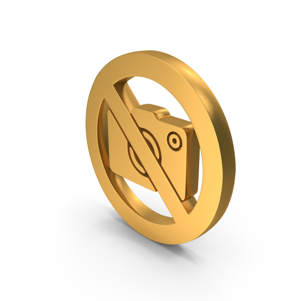 Symbols: Cameras Prohibited Dont Use Camera Here Icon Gold PNG & PSD Images Symbols: Cameras Prohibited Dont Use Camera Here Icon Gold PNG & PSD Images
