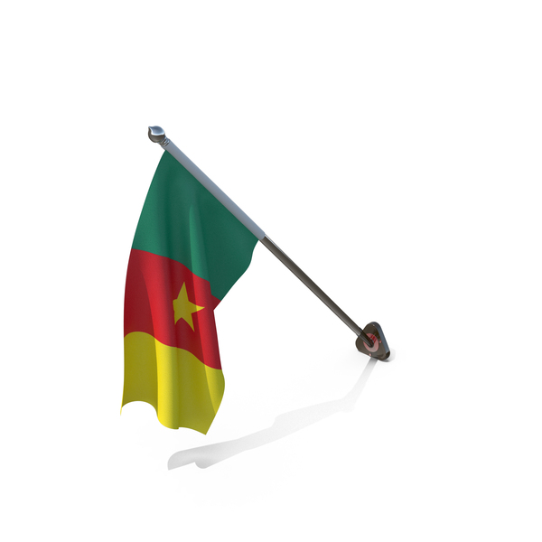 Cameroon Cloth Wall Mount Flag Stand PNG & PSD Images Cameroon Cloth Wall Mount Flag Stand PNG & PSD Images
