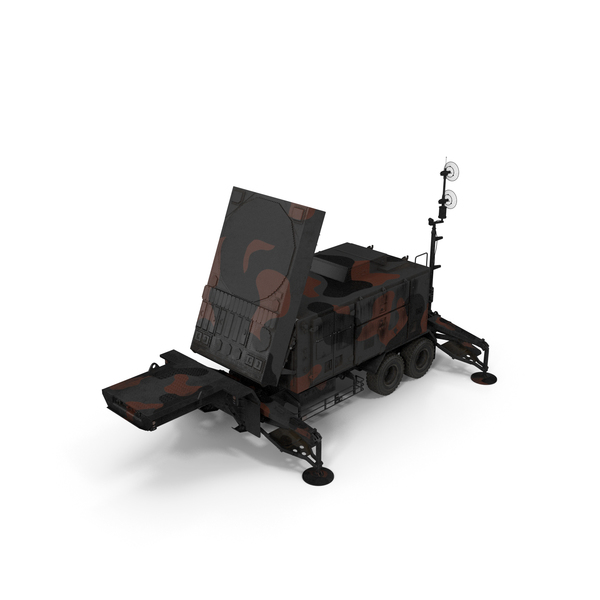 Truck: Camouflage Patriot AN MPQ53 Radar PNG & PSD Images