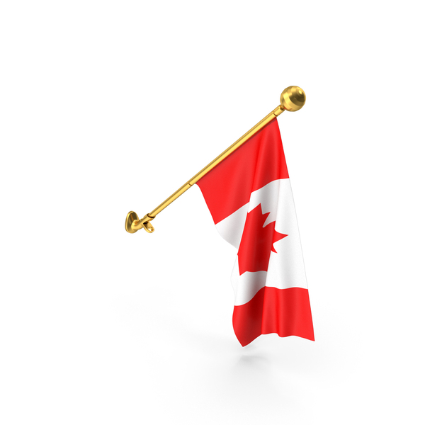 Canada Wall Hanging Flag PNG & PSD Images