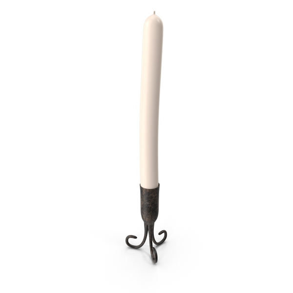 Holder: Candle in the Candlestick PNG & PSD Images Holder: Candle in the Candlestick PNG & PSD Images