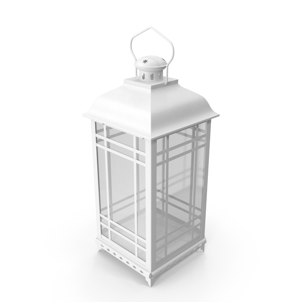 Candle Lantern Medium White PNG & PSD Images Candle Lantern Medium White PNG & PSD Images