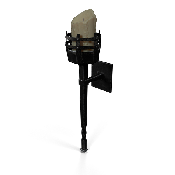 Torch: Candle Wall Sconce PNG & PSD Images Torch: Candle Wall Sconce PNG & PSD Images