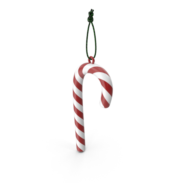 Candy Cane Ornament PNG & PSD Images