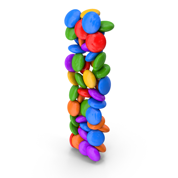 Roman Alphabet: Candy Letter I PNG & PSD Images Roman Alphabet: Candy Letter I PNG & PSD Images