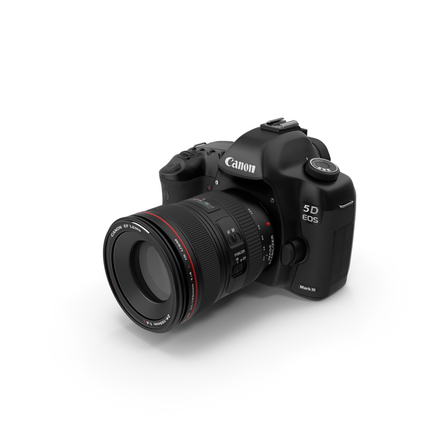 Digital Camera: Canon 5d Mark 3 PNG & PSD Images