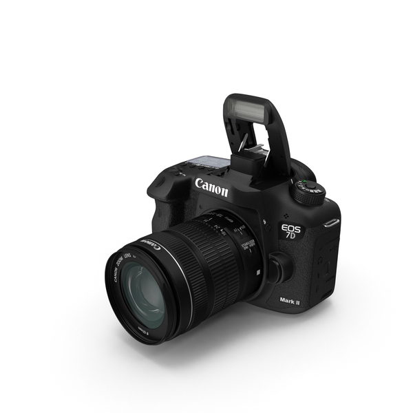 Digital Camera: Canon EOS 7D Mark II PNG & PSD Images