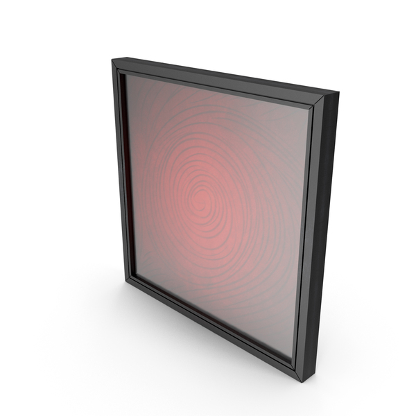Digital Photoframe: CANVAS SCULPTURE 3D SWIRL PNG & PSD Images