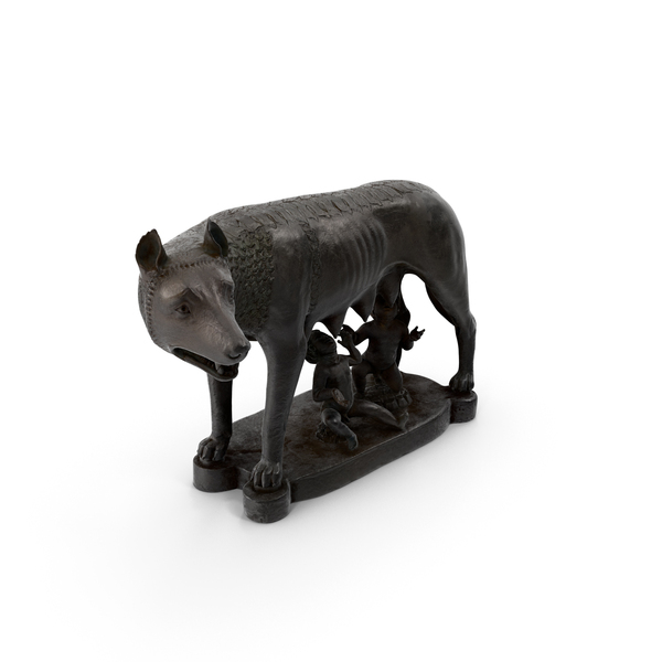 Animal Figurine: Capitoline She-Wolf Statue Old Bronze PNG & PSD Images Animal Figurine: Capitoline She-Wolf Statue Old Bronze PNG & PSD Images