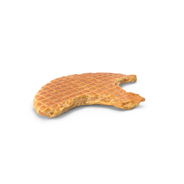 Cookie: Caramel Waffle Bitten PNG & PSD Images Cookie: Caramel Waffle Bitten PNG & PSD Images