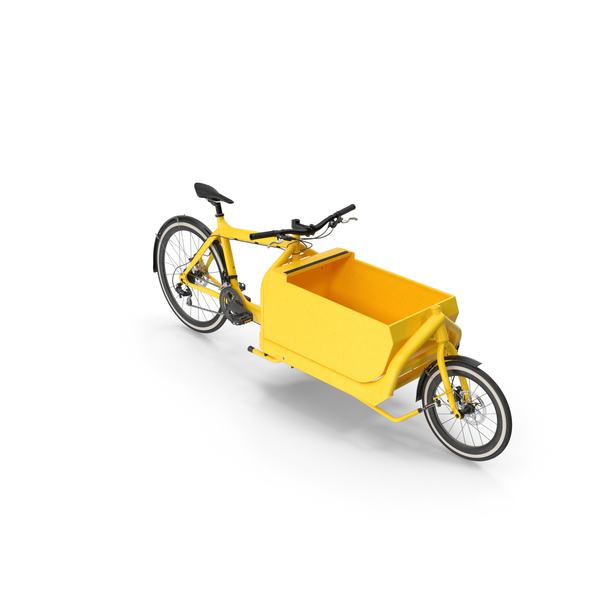 Freight Bicycles: Cargo Bike with Metal Box Opened PNG & PSD Images Freight Bicycles: Cargo Bike with Metal Box Opened PNG & PSD Images