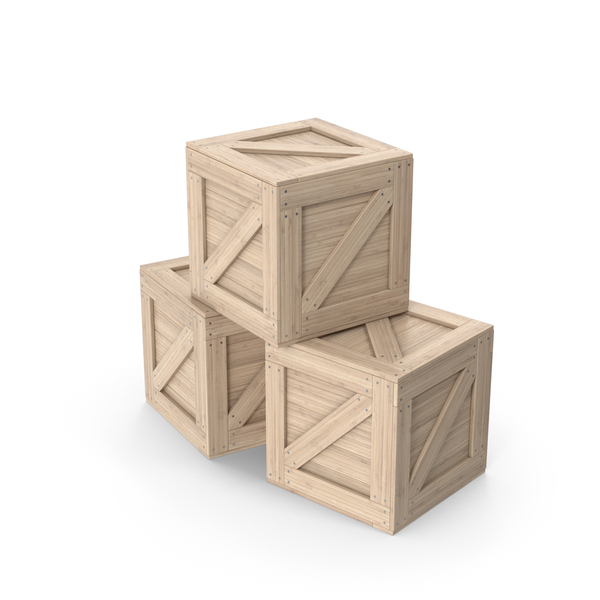 Crate: Cargo Boxes PNG & PSD Images