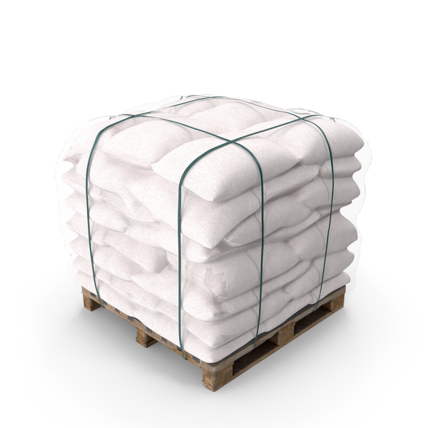 Liner: Cargo Polypropylene Sacks Pallet Secured PNG & PSD Images Liner: Cargo Polypropylene Sacks Pallet Secured PNG & PSD Images