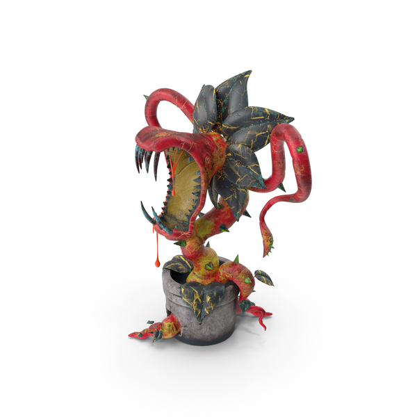 Monster: Carnivorous Plant Red PNG & PSD Images Monster: Carnivorous Plant Red PNG & PSD Images