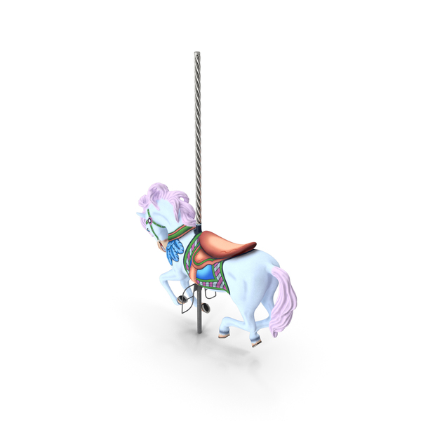 Carousel Galloping Horse Pink PNG & PSD Images Carousel Galloping Horse Pink PNG & PSD Images