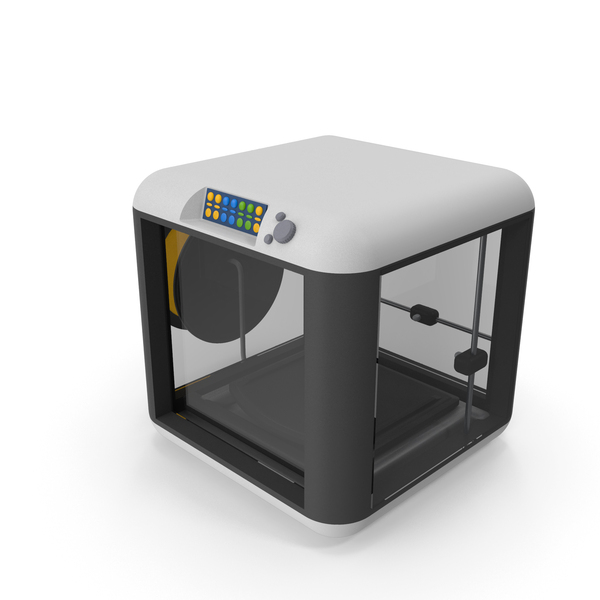 Cartoon 3D Printer PNG & PSD Images