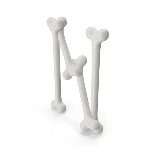 Roman Alphabet: Cartoon Bones Letter N PNG & PSD Images Roman Alphabet: Cartoon Bones Letter N PNG & PSD Images