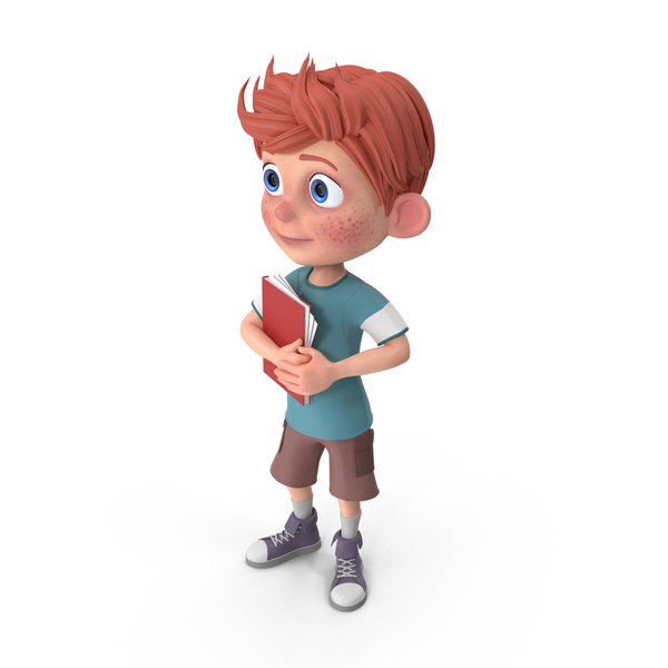 Cartoon Boy Charlie Holding Notepad PNG & PSD Images Cartoon Boy Charlie Holding Notepad PNG & PSD Images