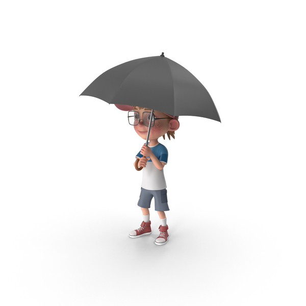 Cartoon Boy Harry Holding Umbrella PNG & PSD Images Cartoon Boy Harry Holding Umbrella PNG & PSD Images