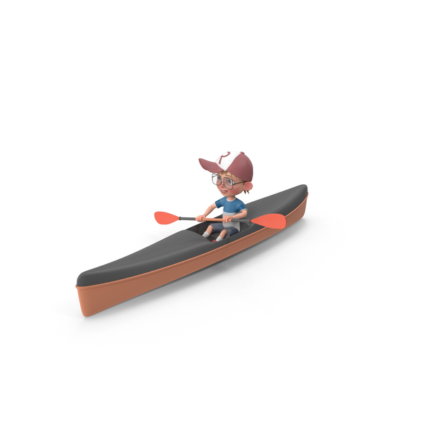 Cartoon Boy Harry Kayaking PNG & PSD Images Cartoon Boy Harry Kayaking PNG & PSD Images