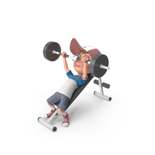 Cartoon Boy Harry Lifting Barbell PNG & PSD Images Cartoon Boy Harry Lifting Barbell PNG & PSD Images