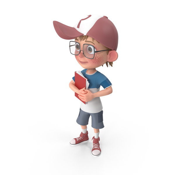 Cartoon Boy Holding Notepad PNG & PSD Images Cartoon Boy Holding Notepad PNG & PSD Images