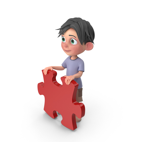 Cartoon Boy Jack Holding Puzzle Piece PNG & PSD Images Cartoon Boy Jack Holding Puzzle Piece PNG & PSD Images