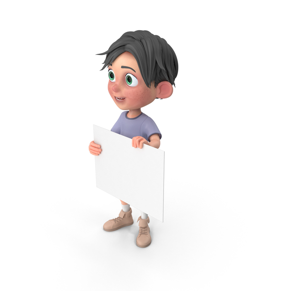 Cartoon Boy Jack Holding Sign PNG & PSD Images Cartoon Boy Jack Holding Sign PNG & PSD Images
